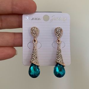 Fantasy jewelry - tear drop earrings